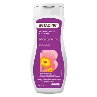 Betadine Daily Use Feminine Intimate Wash, Moisturizing Calendula 50ml