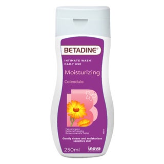 Betadine Daily Use Feminine Intimate Wash, Moisturizing Calendula 250ml