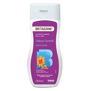 Betadine Daily Use Feminine Intimate Wash, Odour Control Witch Hazel 250ml