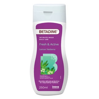 Betadine Daily Use Feminine Intimate Wash, Fresh & Active Lemon Verbena 250ml
