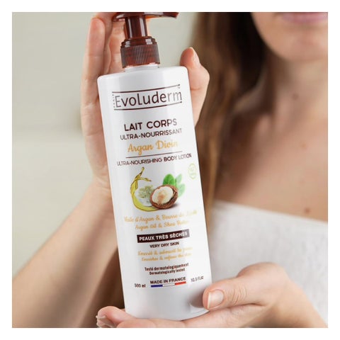 Evoluderm Argan Divin Ultra Nourishing Body Lotion - 500ml