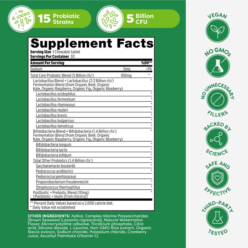 Probulin My Little Bugs Kids Probiotic Chewable Tablets, Pack of 30's