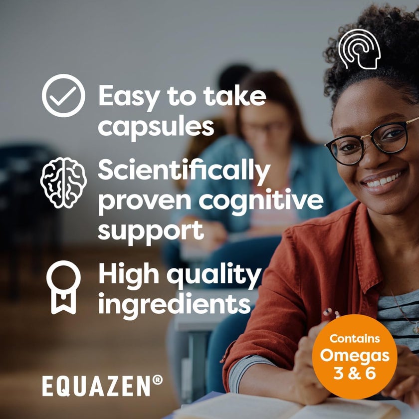 Equazen Omega-3 & Omega-6, 5+ Years Kids Capsules - 60 Capsules