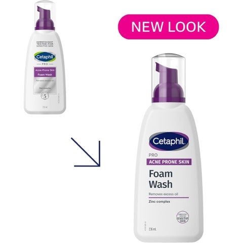Cetaphil PRO Acne Prone Skin Foam Wash 236ml