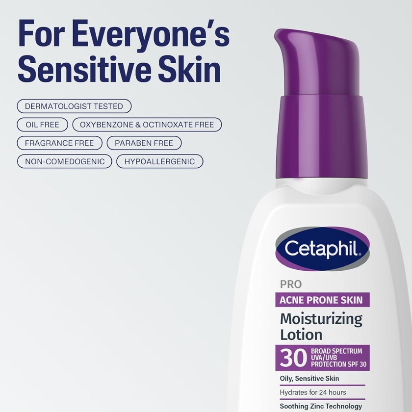 Cetaphil PRO Acne Prone Skin SPF30 Moisturizing Lotion 118ml