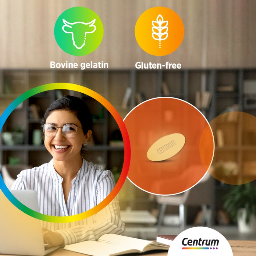 Centrum Energy Multivitamin Supplement Tablets, Pack of 30's