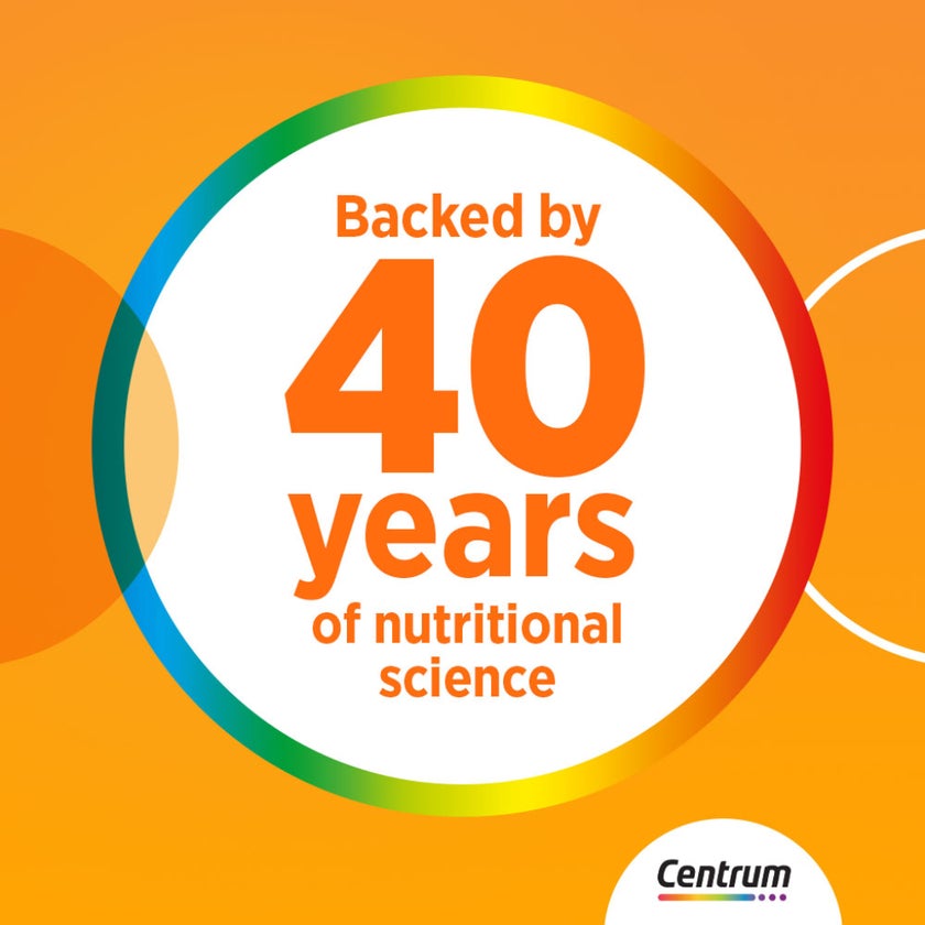 Centrum Energy Multivitamin Supplement Tablets, Pack of 30's