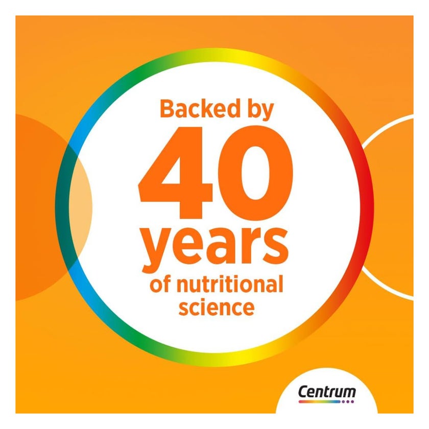 Centrum Energy Multivitamin Supplement Tablets, Pack of 30's