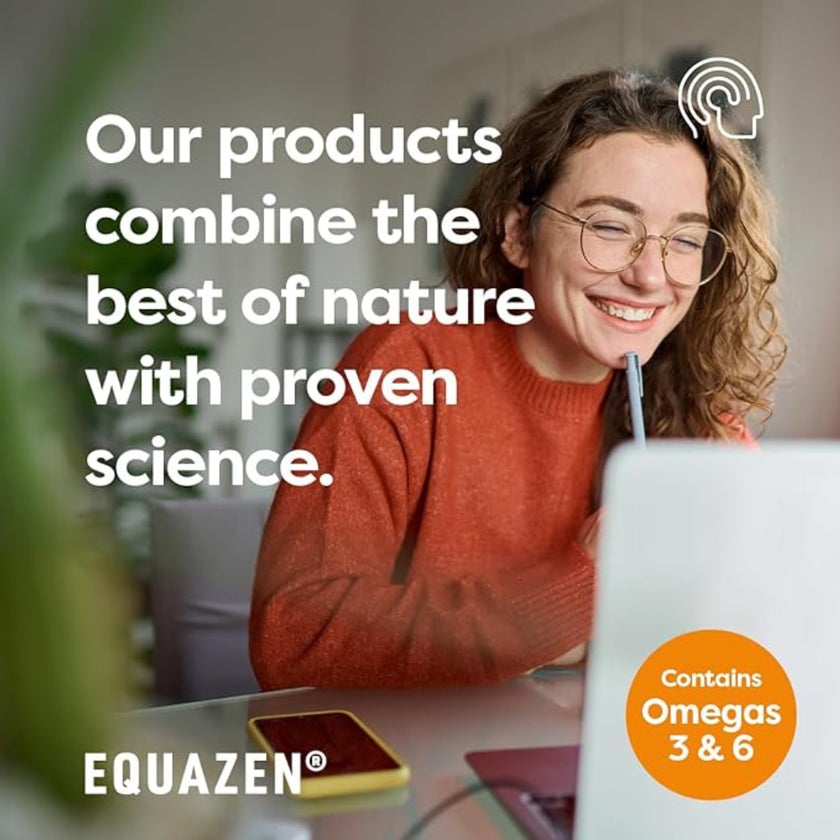 Equazen Omega-3 & Omega-6 Fatty Acids for 5+ Years Capsules, Pack of 180's