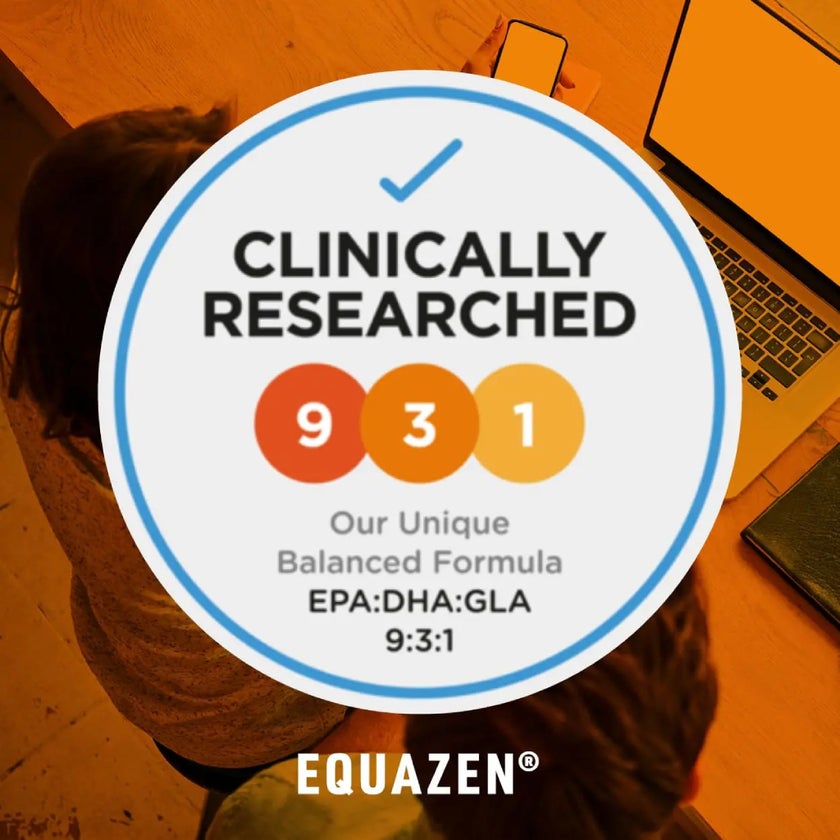 Equazen Omega-3 & Omega-6 Fatty Acids for 5+ Years Capsules, Pack of 180's