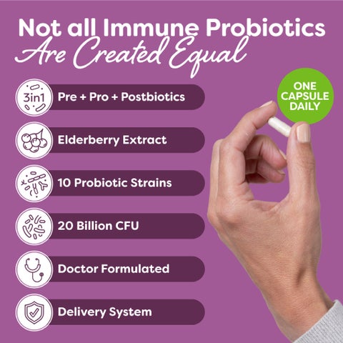 Probulin Total Care Immune Probiotic Capsules, Pack of 30's
