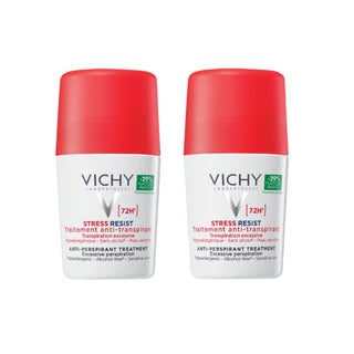 Vichy 72H Stress Resist Anti-Perspirant Deodorant Roll-On 50ml x 2