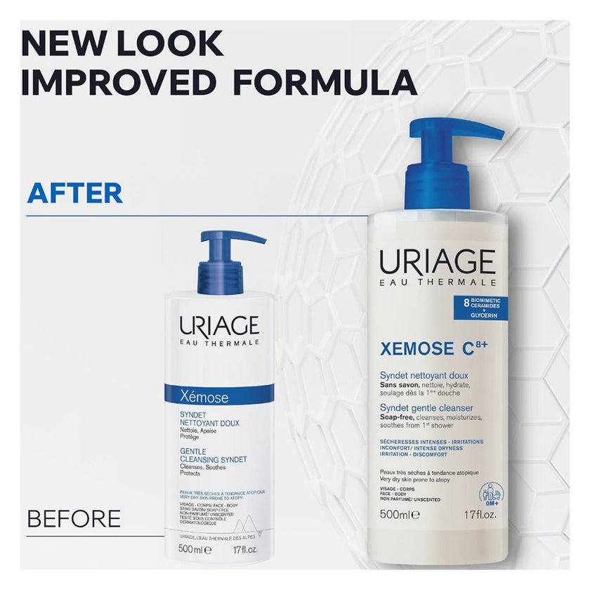 Uriage Xemose Soap-Free Gentle Cleansing Syndet 500ml