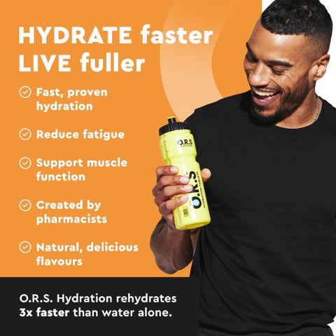 ORS Sport Electrolyte Effervescent Tablets - 20 Tablets