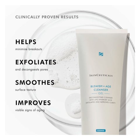 SkinCeuticals Blemish & Age Cleanser, Oily & Acne Skin - 240ml