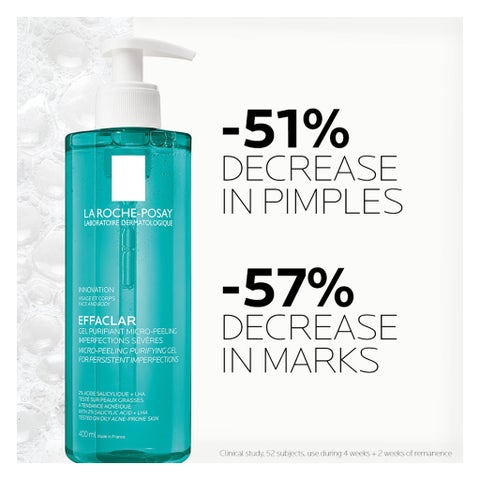 La Roche-Posay Effaclar Micro-Peeling Cleansing Gel 400ml