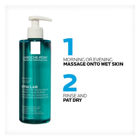 La Roche-Posay Effaclar Micro-Peeling Cleansing Gel 400ml