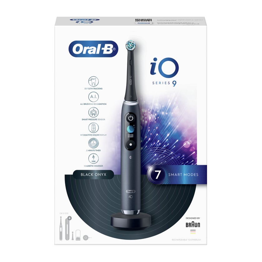 Oral B iO Series 9 Rechargeable Electric Toothbrush Black Onyx