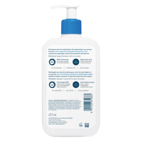 CeraVe 3 Essential Ceramides Moisturising Lotion - 473ml