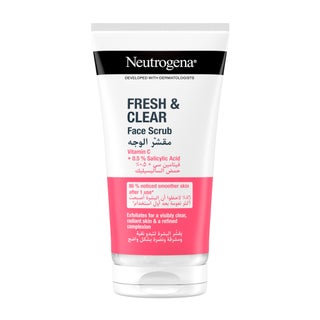 Neutrogena Fresh & Clear Daily Exfoliator Pink Grapefruit & Vitamin C For Blemish Prone Skin 150ml