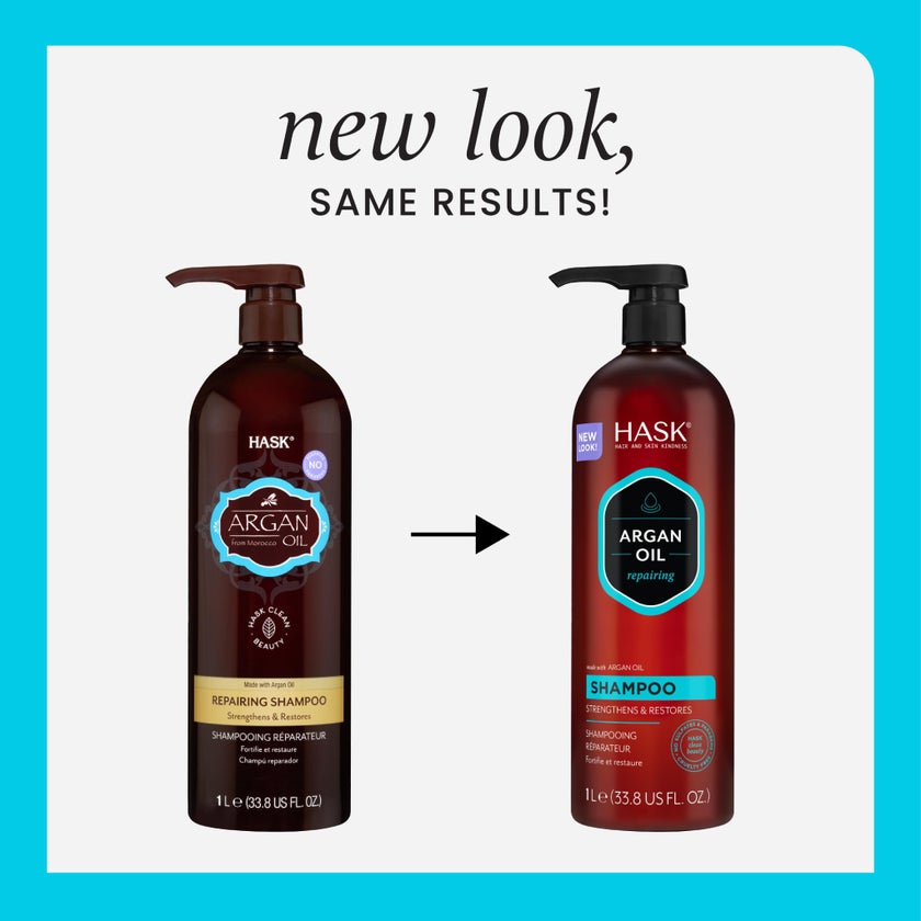 Hask Argan Oil From Morocco Repairing Shampoo 1L