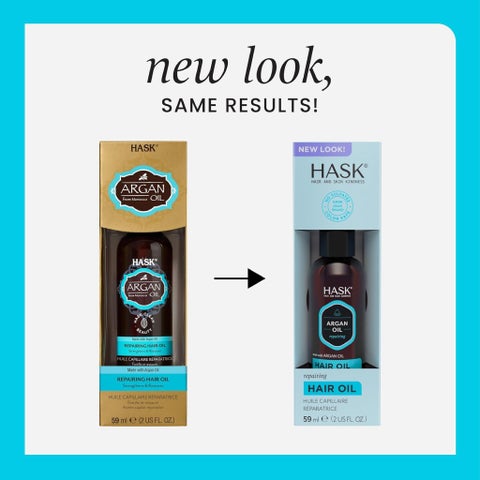 Hask Argan Oil Repairing Shine Hair Oil Treatment 59ml