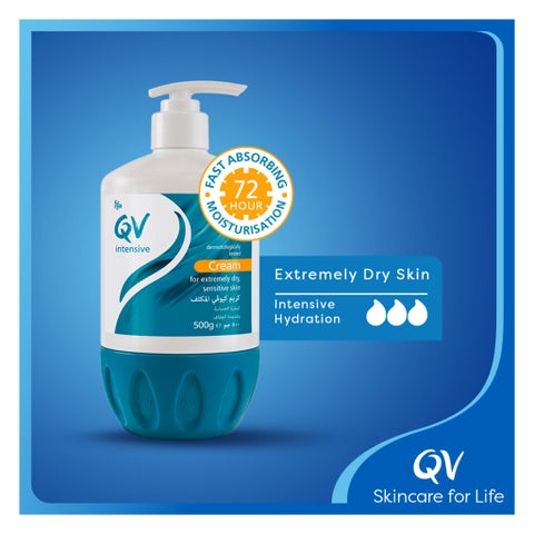 Ego QV Intensive Body Moisturiser Cream In Pump - 500g