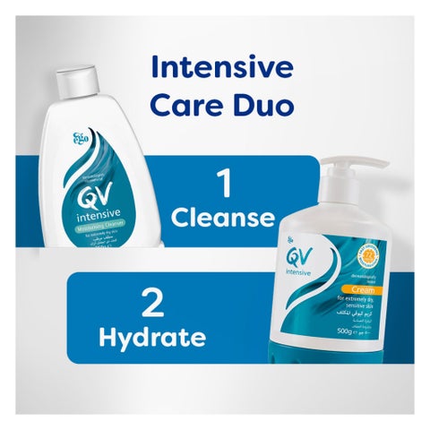 Ego QV Intensive Body Moisturiser Cream In Pump - 500g