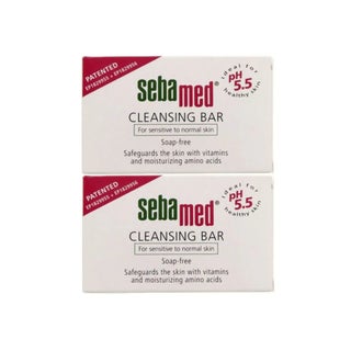 Sebamed Cleansing Bar, Sensitive to Normal Skin - 150g x 2