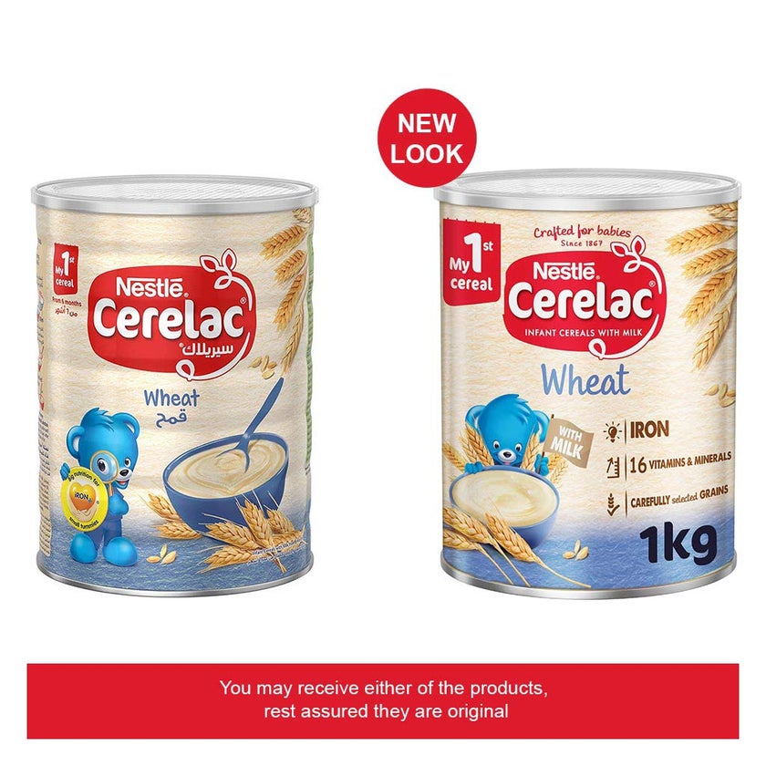 Nestle Cerelac Wheat Infant Cereals From 6 Months 1Kg