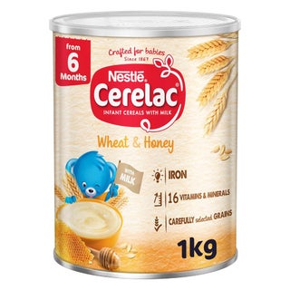 Nestle Cerelac Wheat & Honey Infant Cereals From 6 Months 1kg