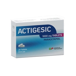 Actigesic 1000mg Tablets, Pack of 20's