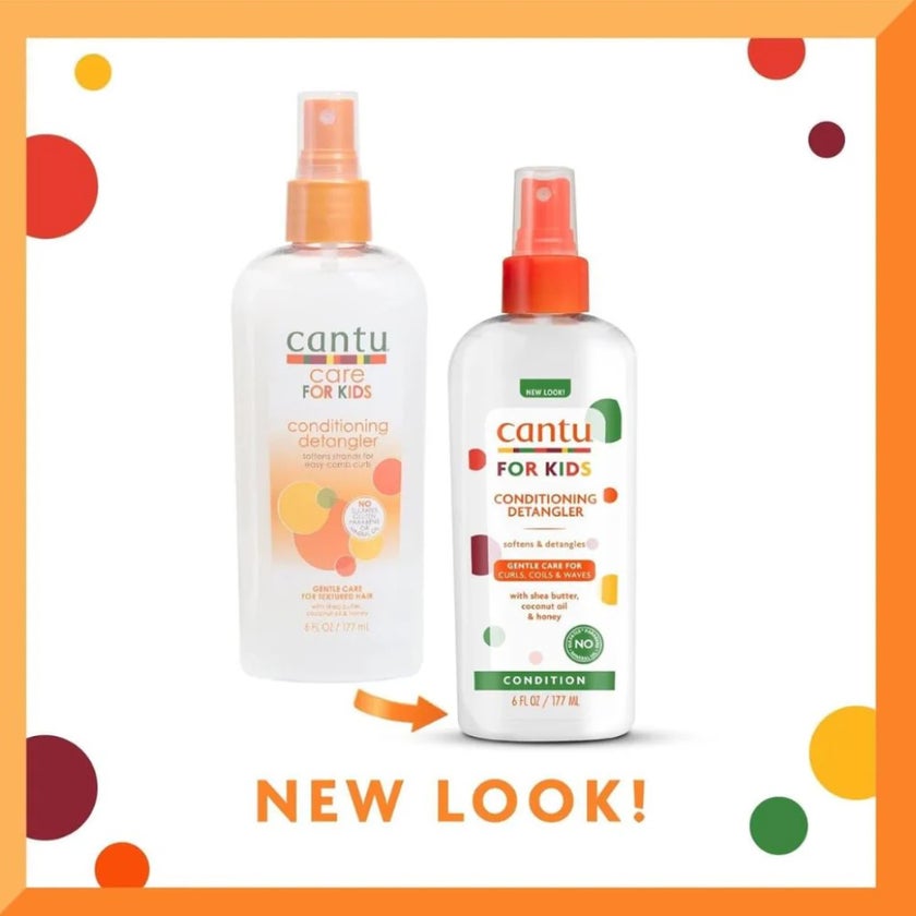 Cantu Care For Kids Paraben & Sulfate-free Conditioning Detangler Spray 177ml