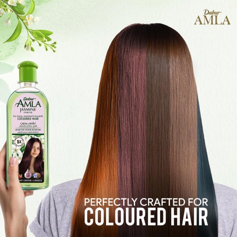 Dabur Amla Jasmine Hair Oil For Long, Strong, Fragrant & Shiny Hair 300ml