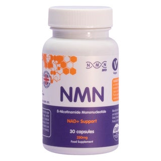 NMN Bio NAD+ 250mg Capsules, Anti-Aging Support - 30 Capsules
