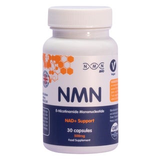 NMN Bio NAD+ 500mg Capsules, Anti-Aging Support - 30 Capsules