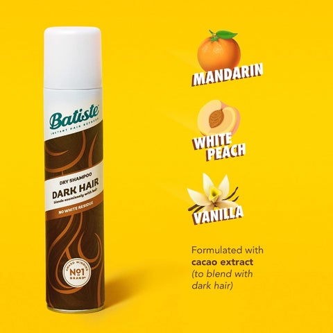 Batiste Instant Hair Refresh Dry Shampoo Plus Divine Dark 200ml