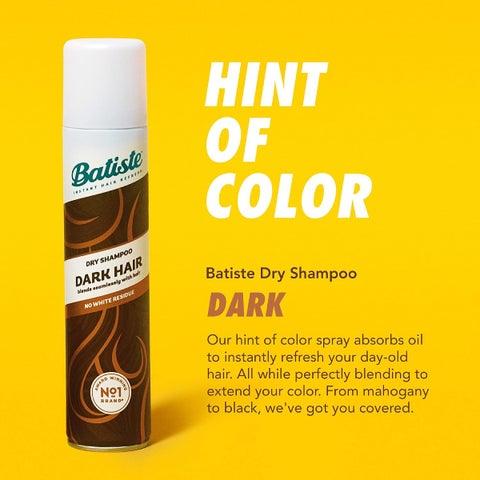 Batiste Instant Hair Refresh Dry Shampoo Plus Divine Dark 200ml