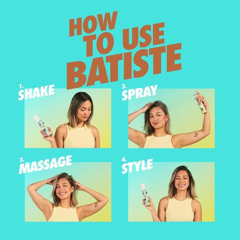 Batiste Instant Hair Refresh Dry Shampoo Plus Divine Dark 200ml