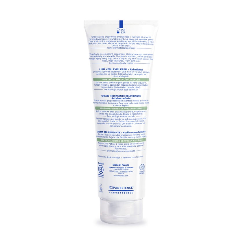 Mustela Stelatopia + Lipid Replenishing Baby Cream For Extremely Dry Skin 150ml