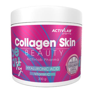 Activlab Pharma Collagen Skin Beauty Powder, Hyaluronic acid & Vitamin C - 200g