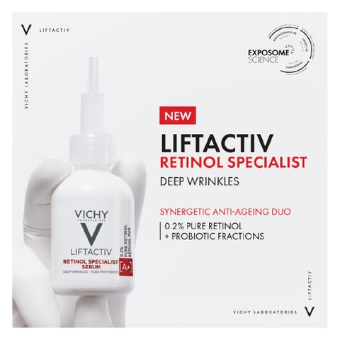 Vichy Liftactiv 0.2% Pure Retinol Specialist Deep Wrinkles Face Serum 30ml