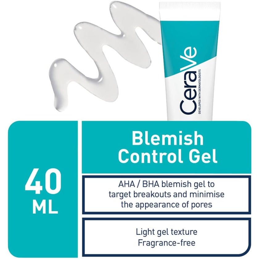 CeraVe Blemish Control AHA + PHA Gel Serum - 40ml