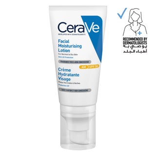 CeraVe AM SPF 30 Moisturizing Lotion, Normal to Dry Skin - 52ml
