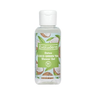Evoluderm Coconut & Green Tea Shower Gel -100ml
