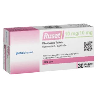 Ruset 10mg/10mg Tablets, Pack of 30's