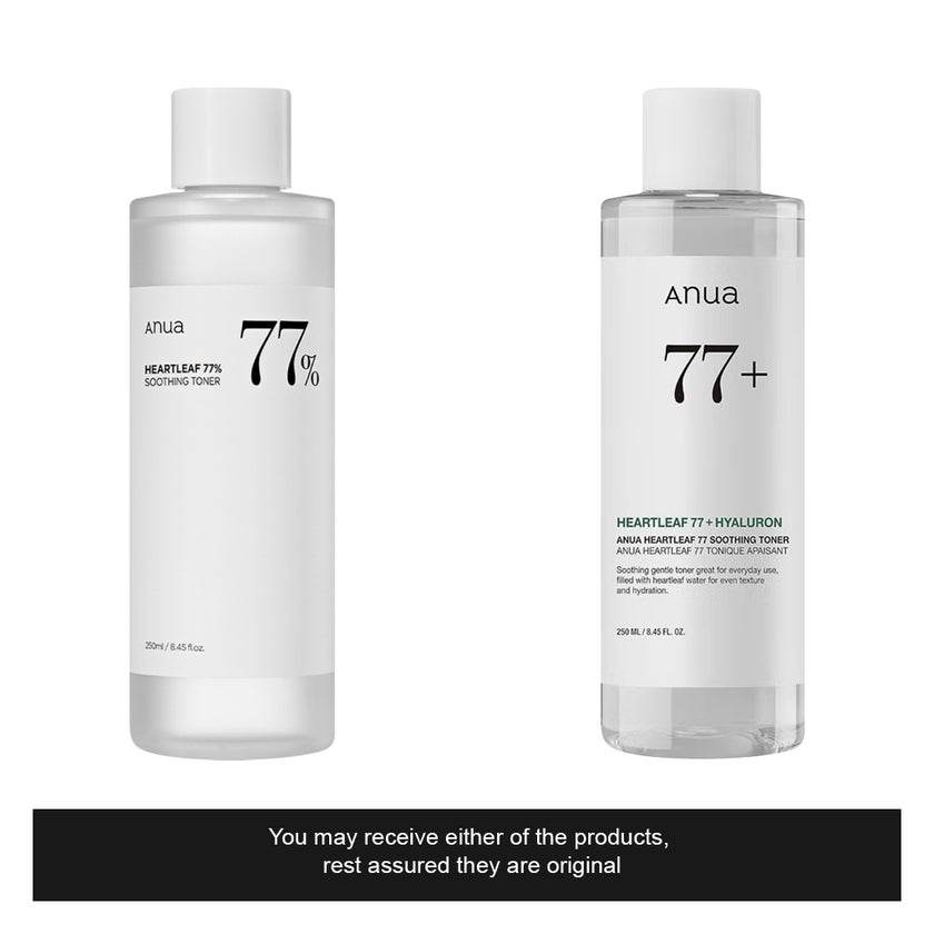 Anua Heartleaf 77 + Hyaluron Soothing Toner 250ml