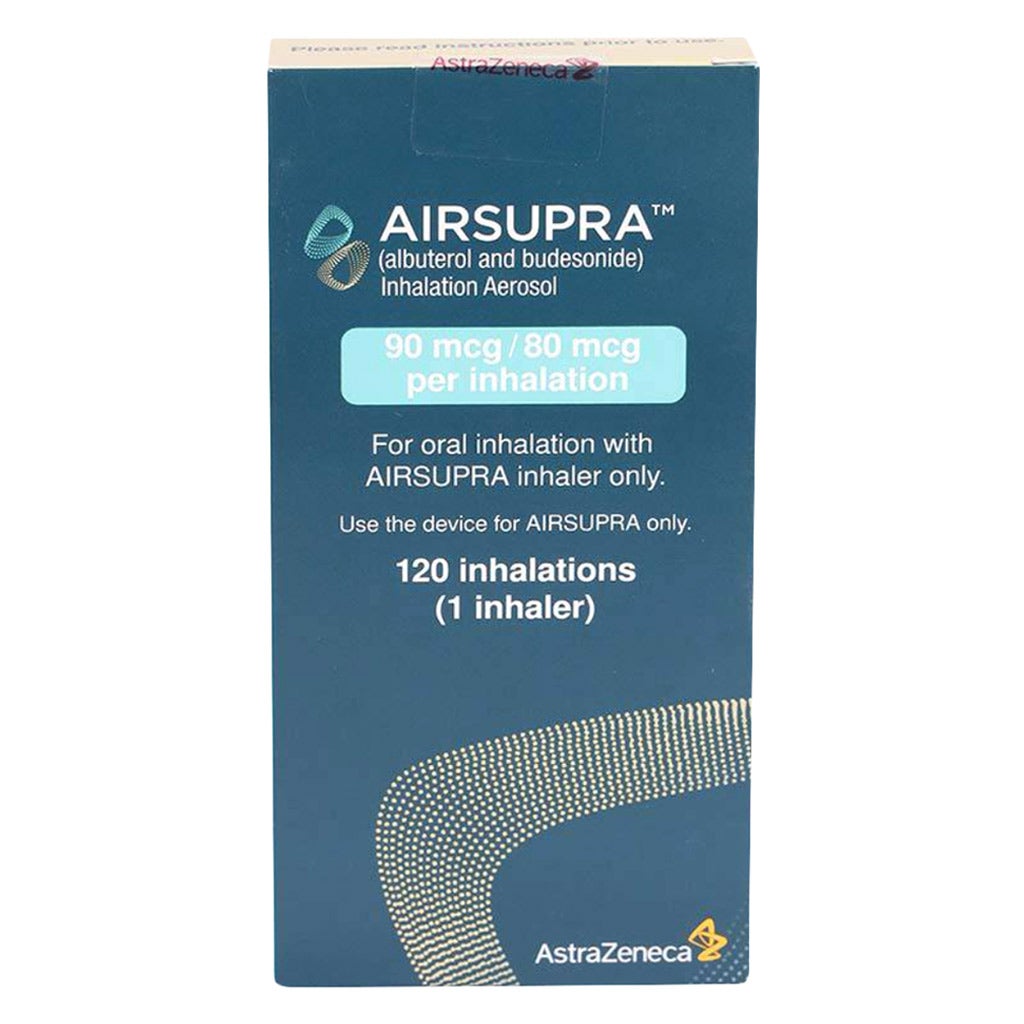 Airsupra 90mcg/80mcg Aerosol Inhaler 120's - myAster