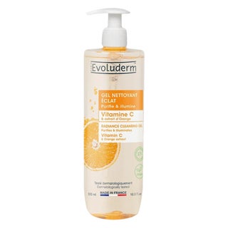 Evoluderm Vitamin C Radiance Cleansing Gel 500ml