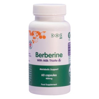 NMN Bio Berberine With Milk Thistle 400mg Capsules, Liver Support - 60 Capsules